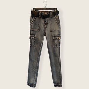 VIP Jean Cargo Joggers Size 3/26” Waist
